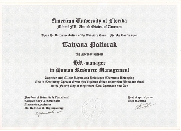 Certificate 3