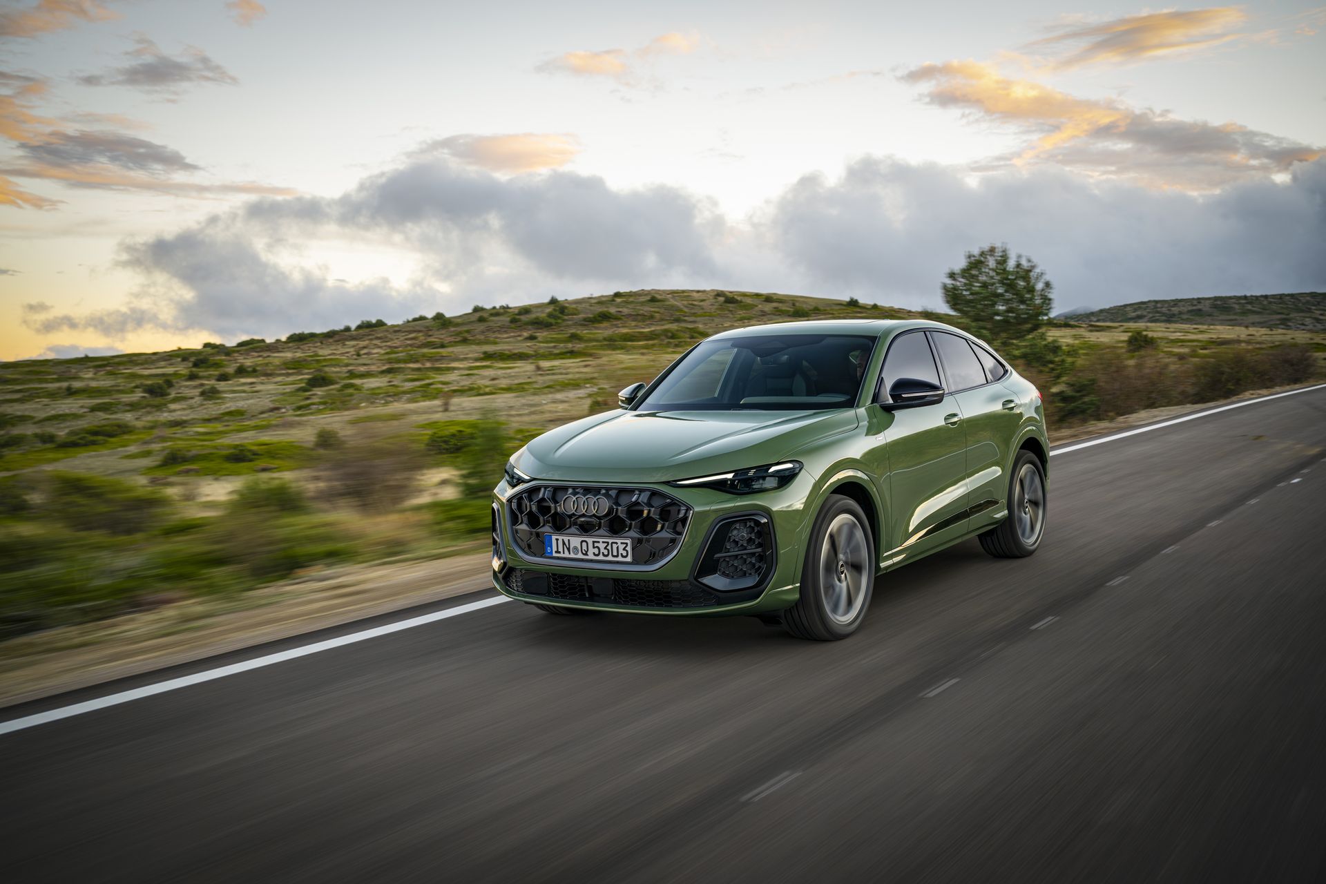 Audi Q5 Sportback verde