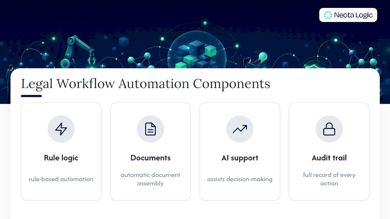 What Is Legal Workflow Automation? — overview diagram
