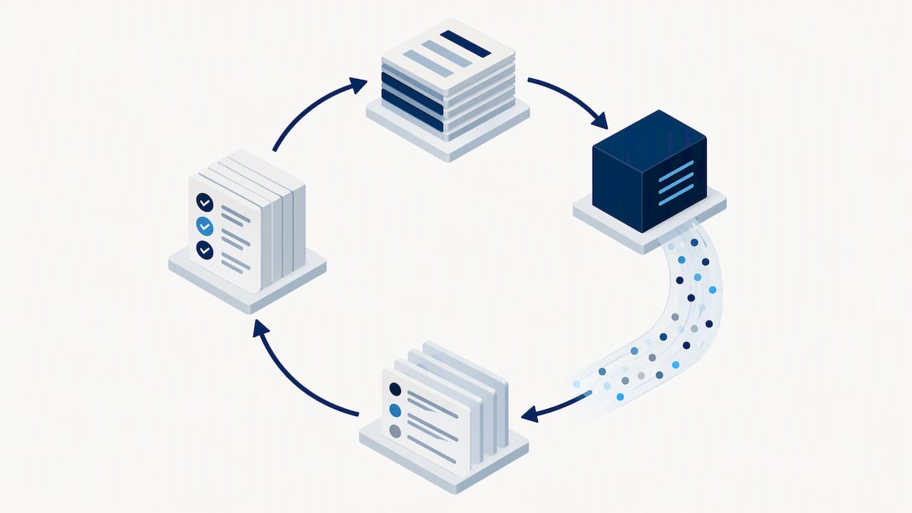 Continuous evaluation loop for legal AI