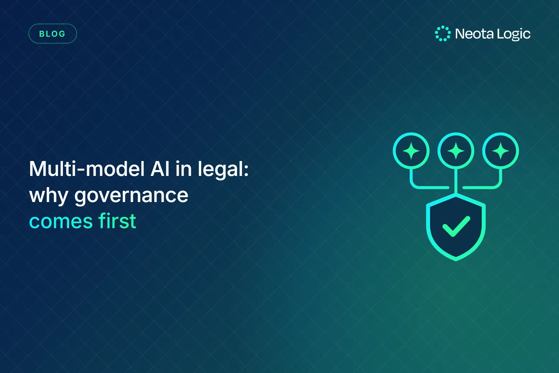 Multi-Model AI in Legal: Why Governance Comes First