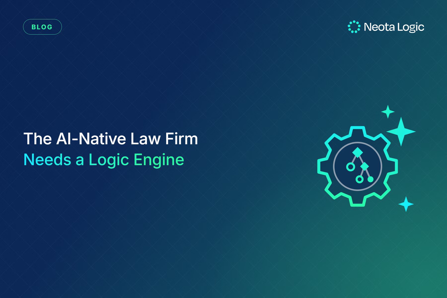 The AI-Native Law Firm Needs a Logic Engine