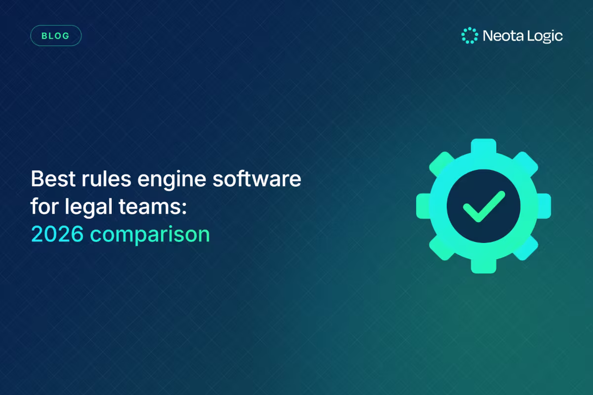 Best Rules Engine Software for Legal Teams: 2026 Comparison