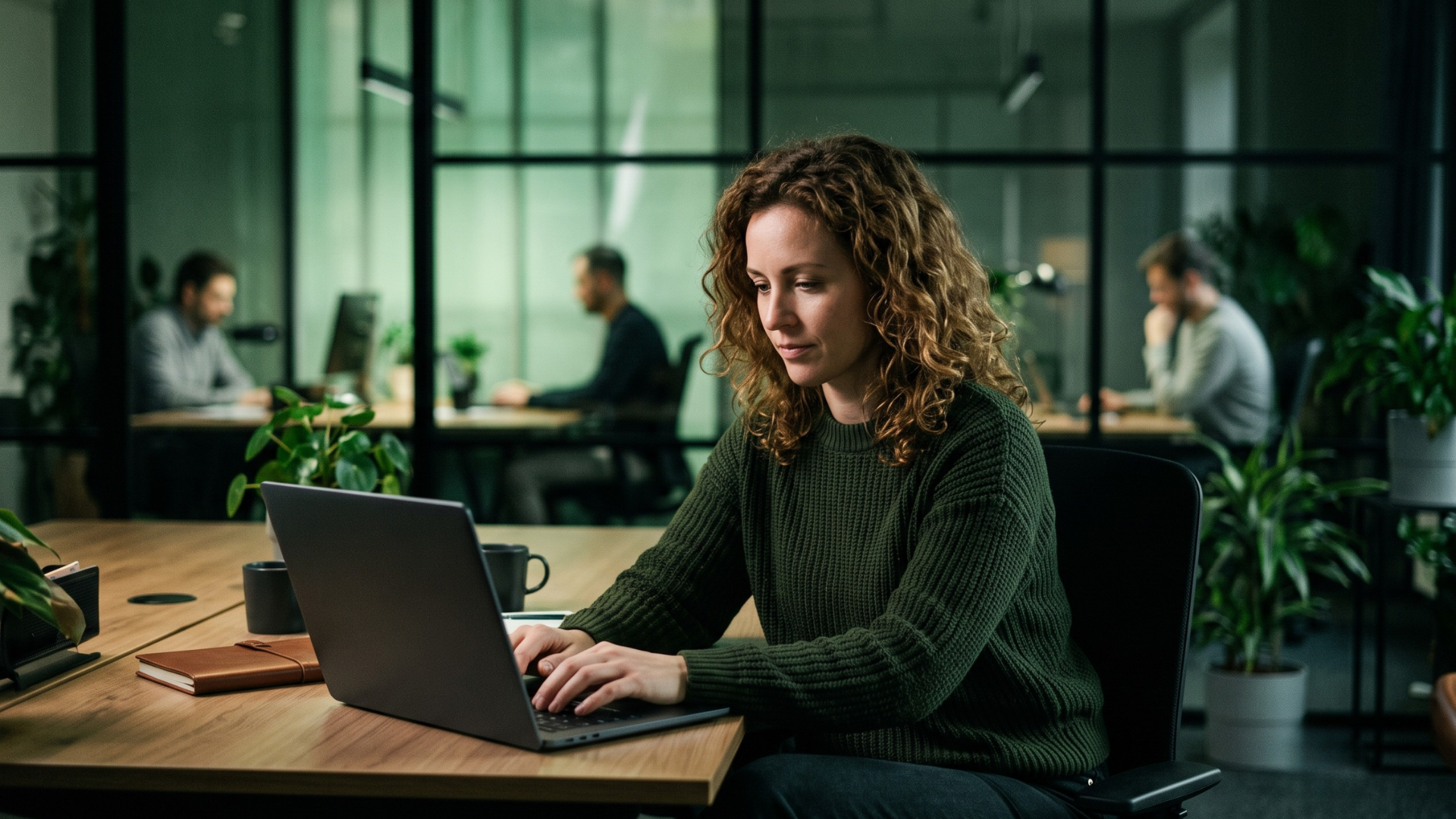 Femme en formation avec StratIA Formation