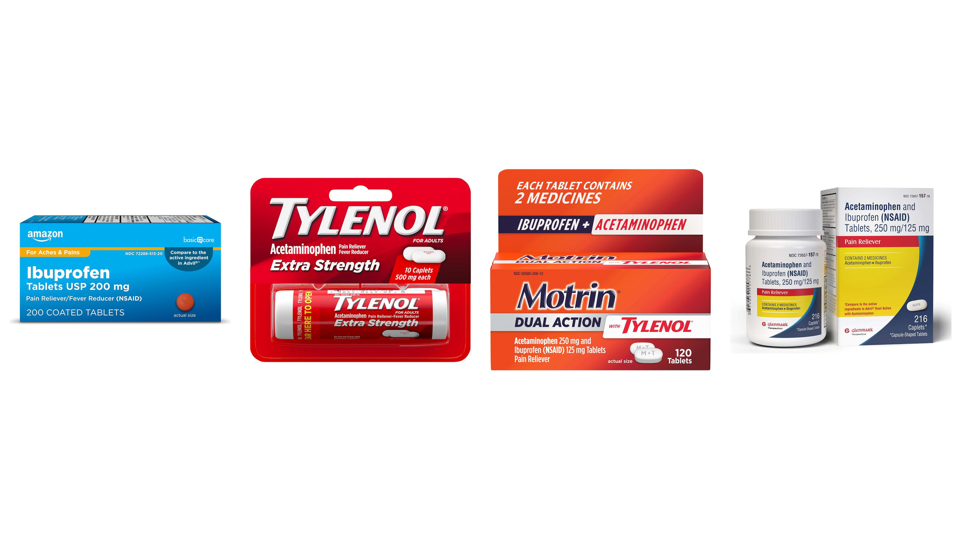 Ibuprofen or naproxen