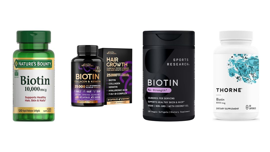 Biotin and hair supplements