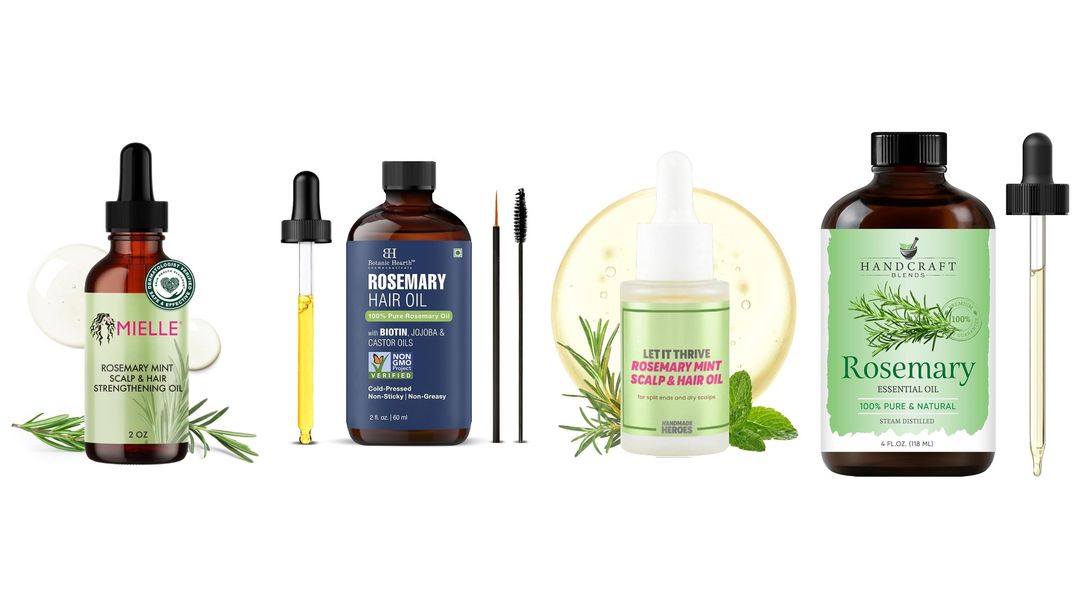 Rosemary oil and onion juice
