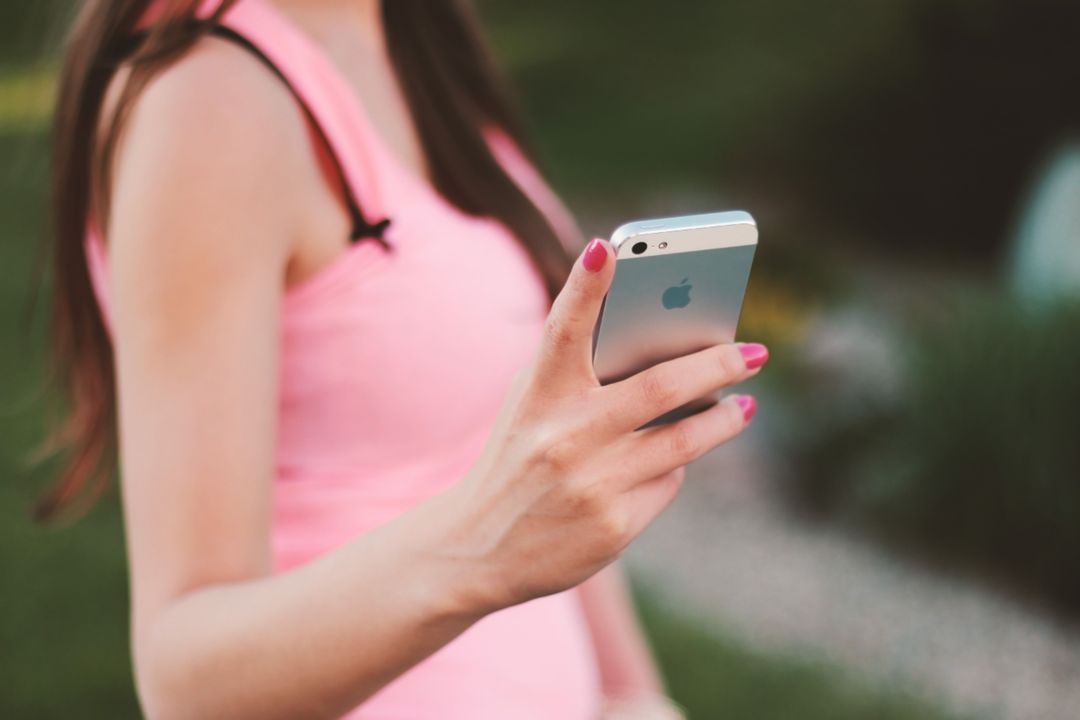 A mole-checking phone app