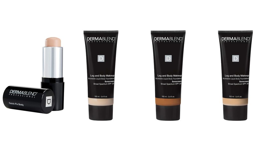 Camouflage makeup and self-tanner