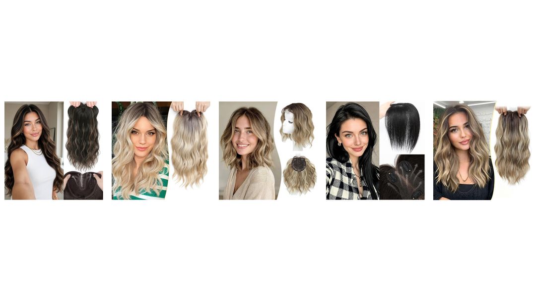Wigs, toppers, brows and lashes