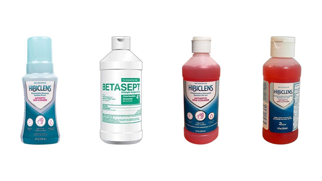 Chlorhexidine wash