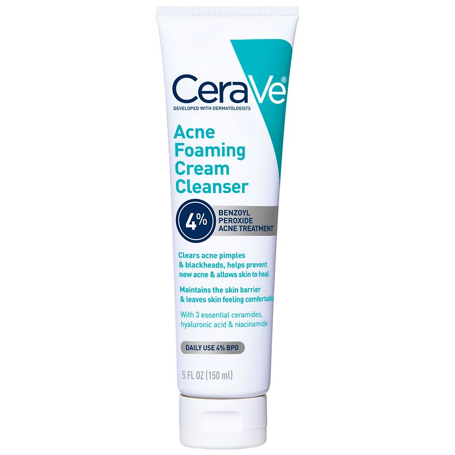 CeraVe Acne Foaming Cream Cleanser