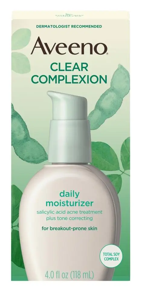 Aveeno Clear Complexion Daily Moisturizer Salicylic Acid