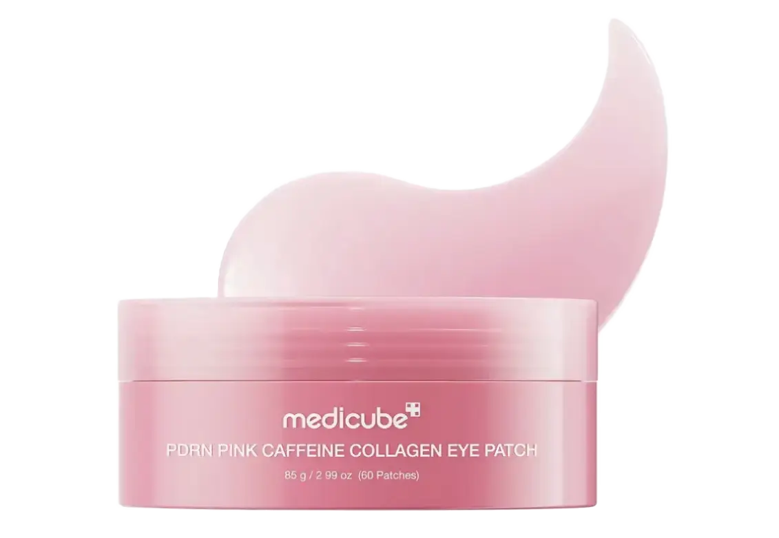 MediCube Pdrn Pink Caffeine Collagen Eye Patch