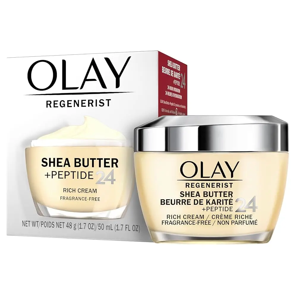 Olay Regenerist Shea Butter + Peptide 24 Rich Cream
