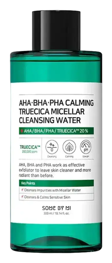 Some By Mi AHA, BHA, PHA, Calming Truecica Micellar Cleansing Water
