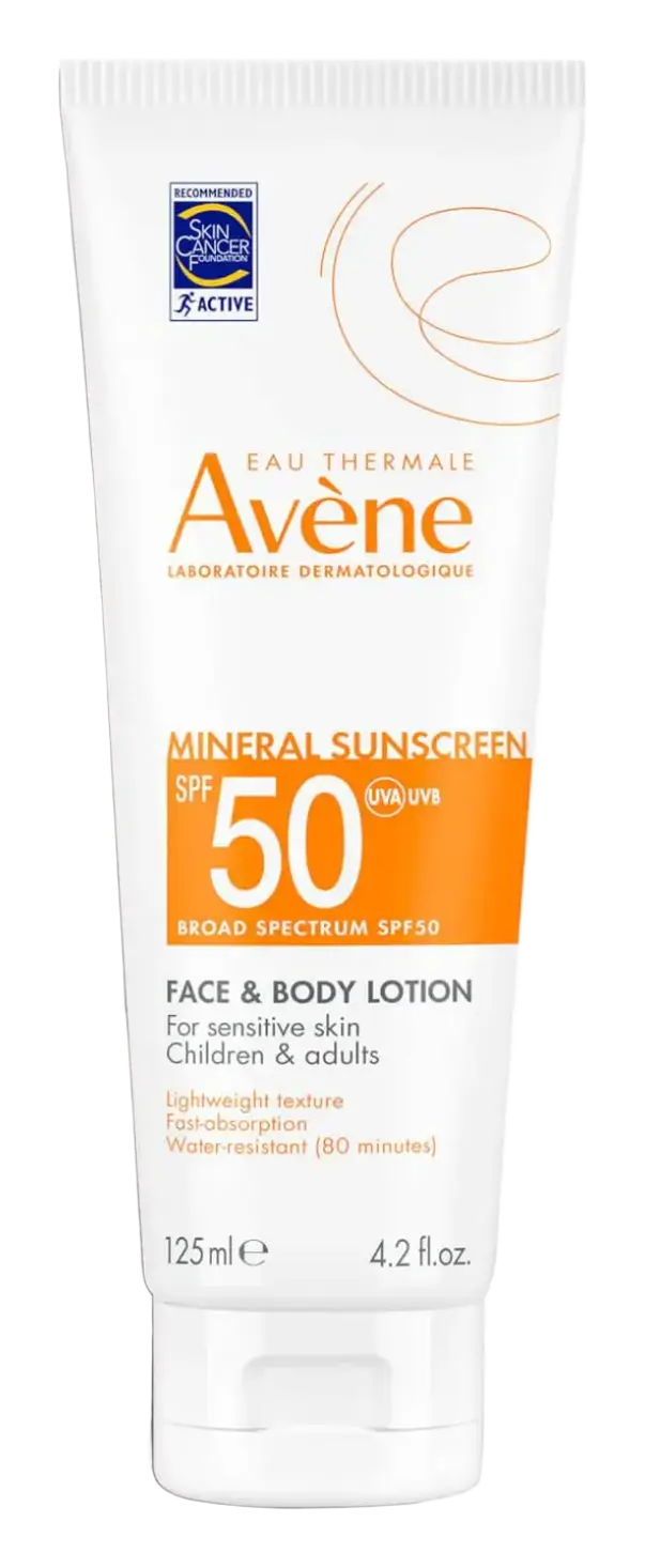 Avène Mineral Sunscreen Face & Body Lotion SPF 50