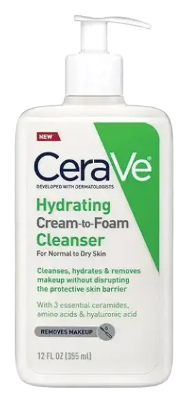 Hydrating Cream-to-Foam Cleanser