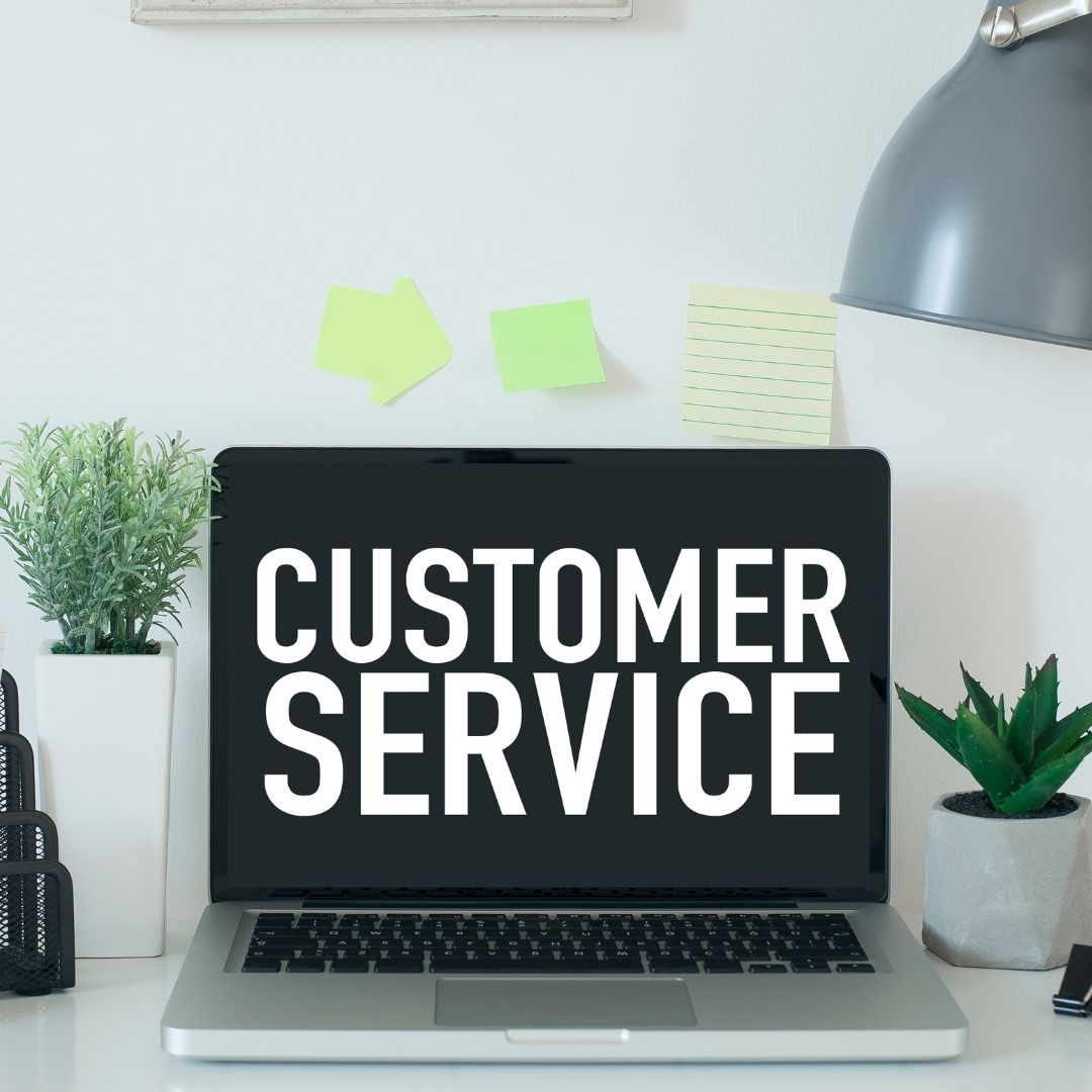 Customer service concept
