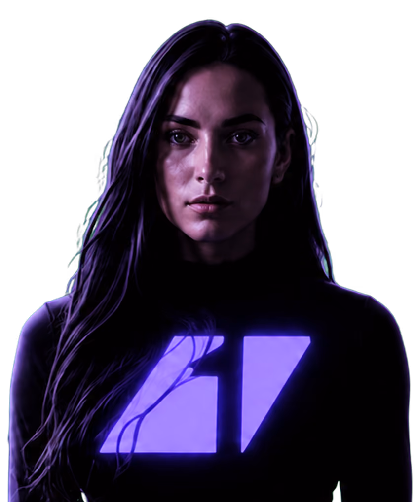 Women wearing 1mind logo shirt