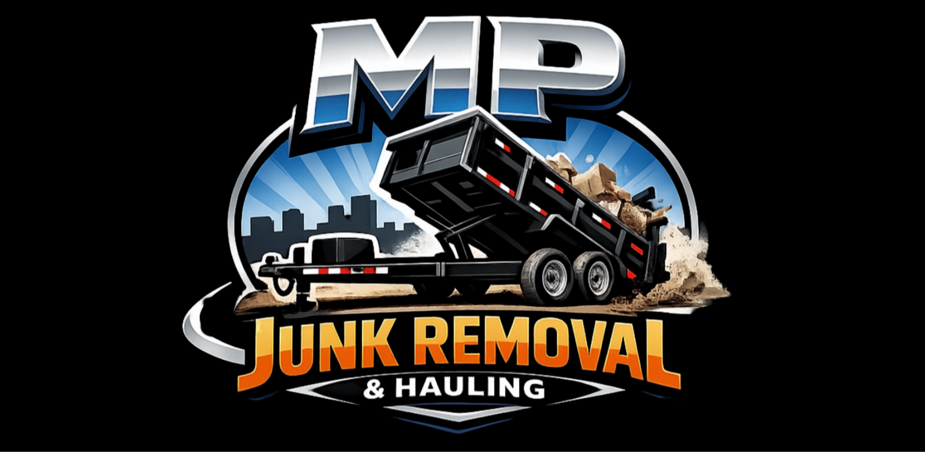 Navigation logo by MP Junk Removal & Hauling.