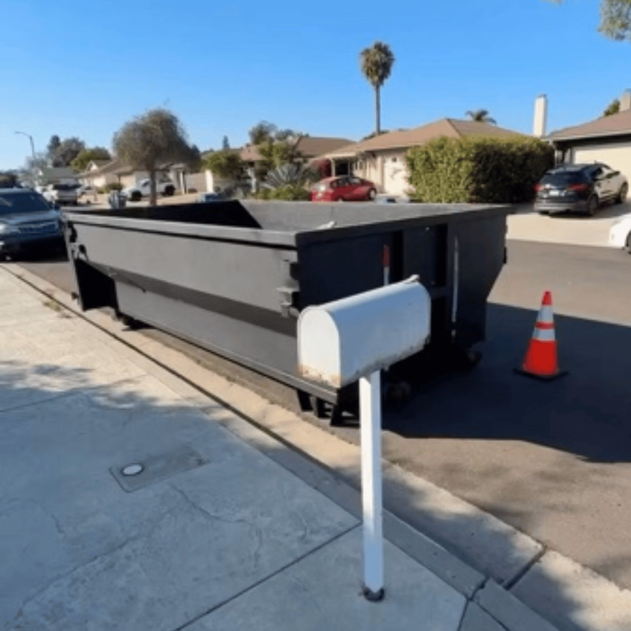 MP Junk Removal & Hauling offers trailer for rent.