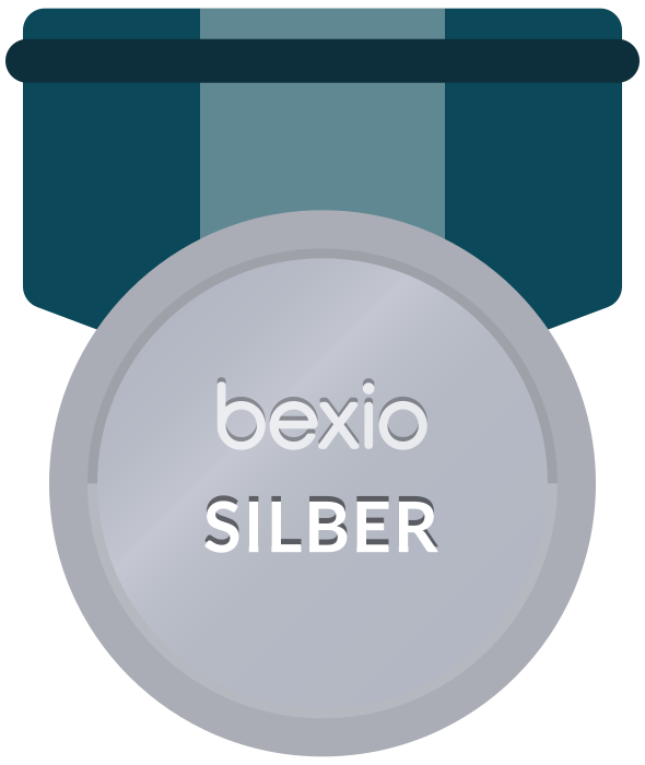 Bexio Silber-Partner Abzeichen