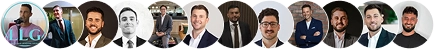 A collage of profile pictures from 12 Australian mortgage brokers that are Mober clients