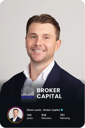 Simon Lewis, mortgage broker at Broker Capital and Mober client