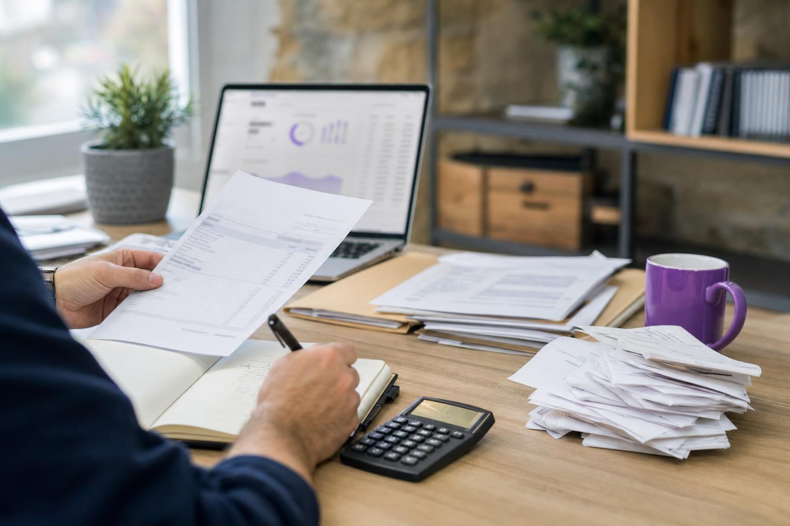 Illustration editoriale — Automatiser la comptabilité de sa PME : combien ça coûte vraiment et ce que ça fait gagner