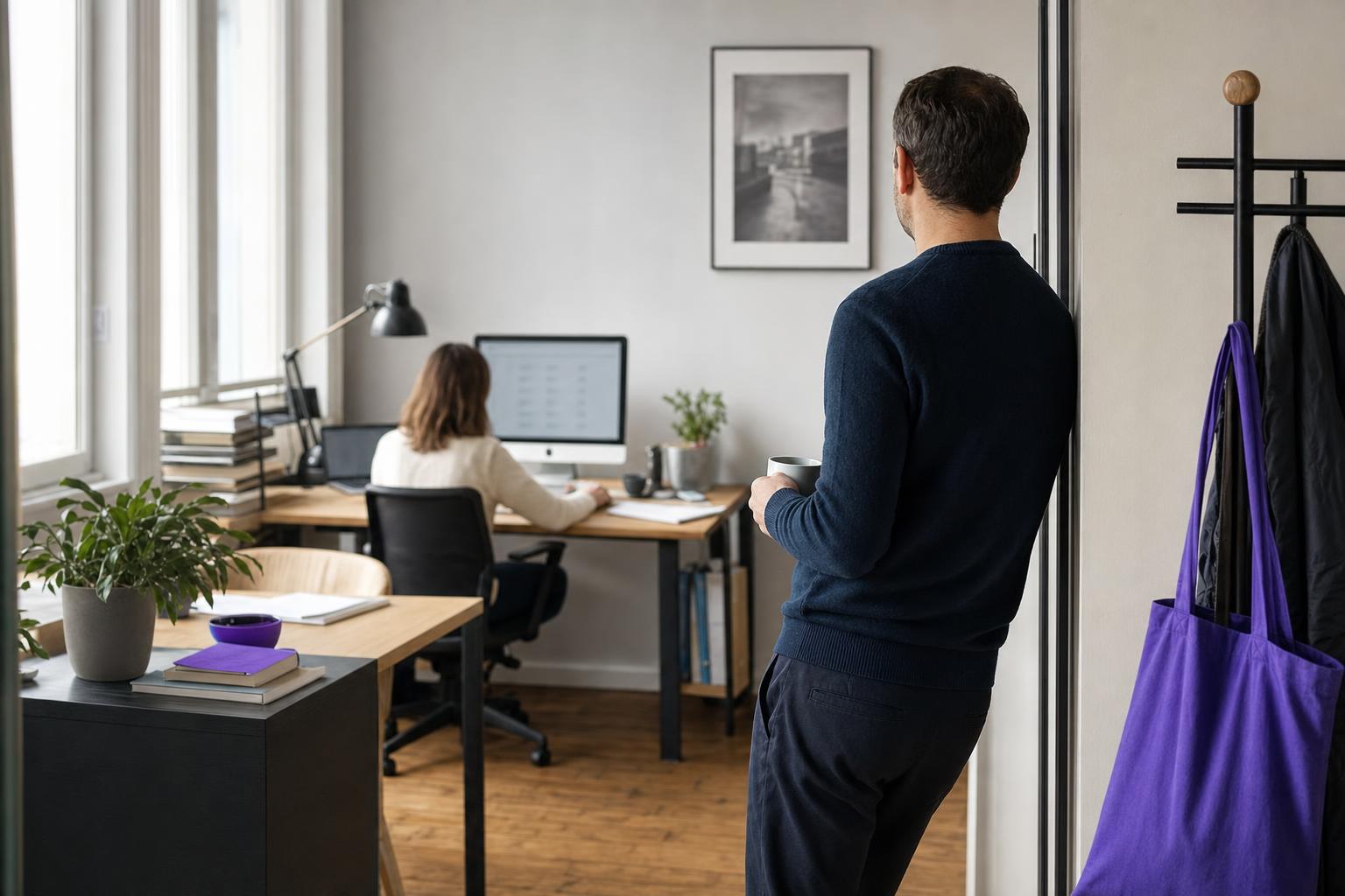 Illustration editoriale — Consultant en transformation digitale pour PME (S2 cabinets d'expertise) : ce qu'un expert-comptable ou avocat lui délègue vraiment, et ce qu'il garde