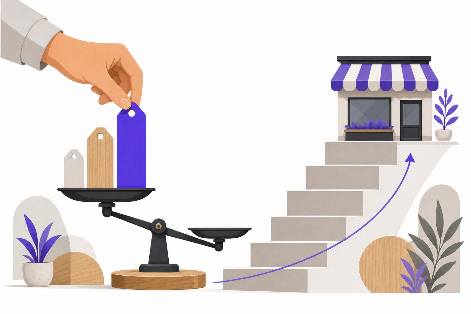 Illustration editoriale — Prix d’un référencement Google pour une PME en 2026 : les vraies fourchettes (agence, freelance, salarié) et comment décider