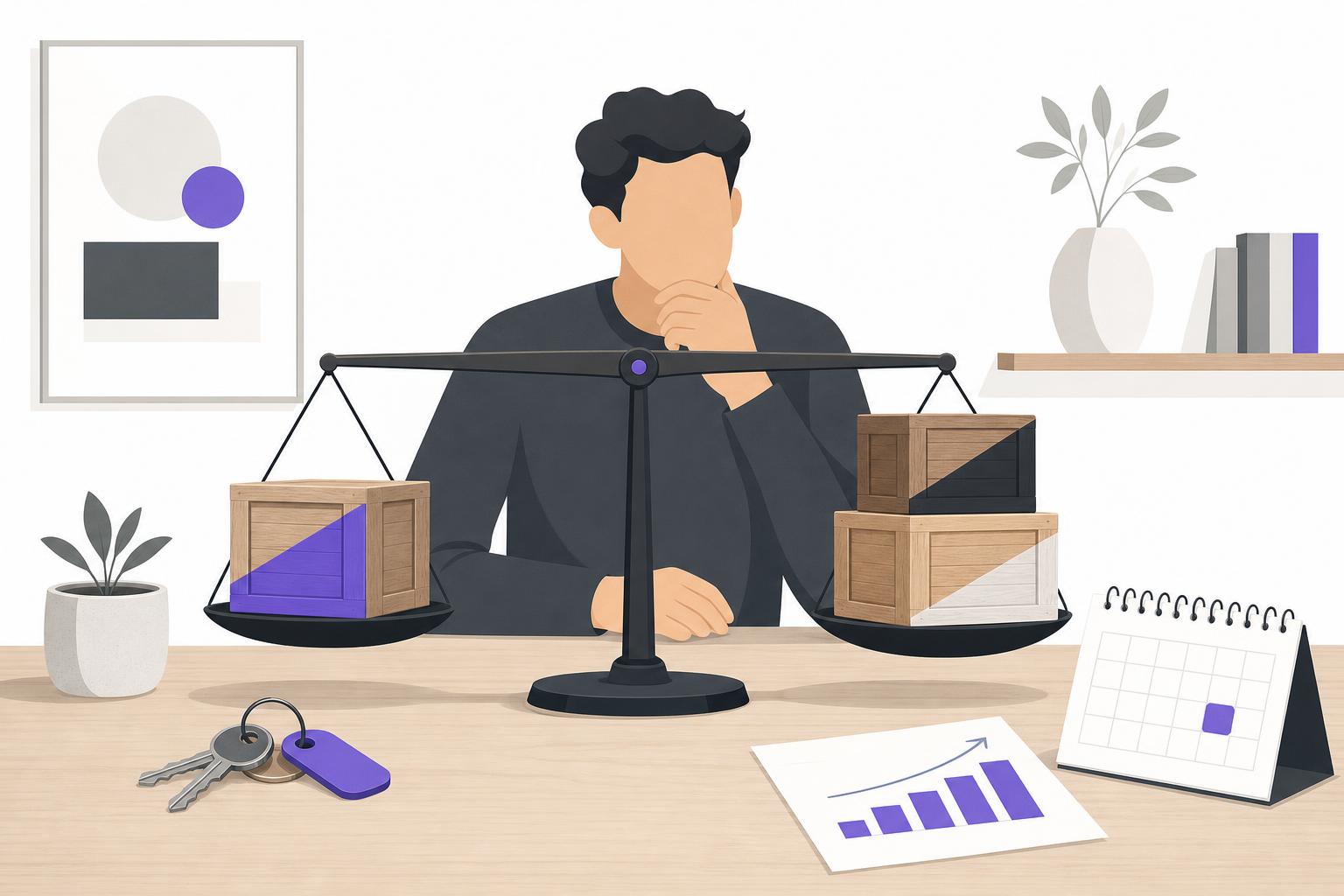Illustration editoriale — Agence, freelance ou salarié pour sa visibilité : le comparatif honnête pour arbitrer le budget 2027 d’une PME