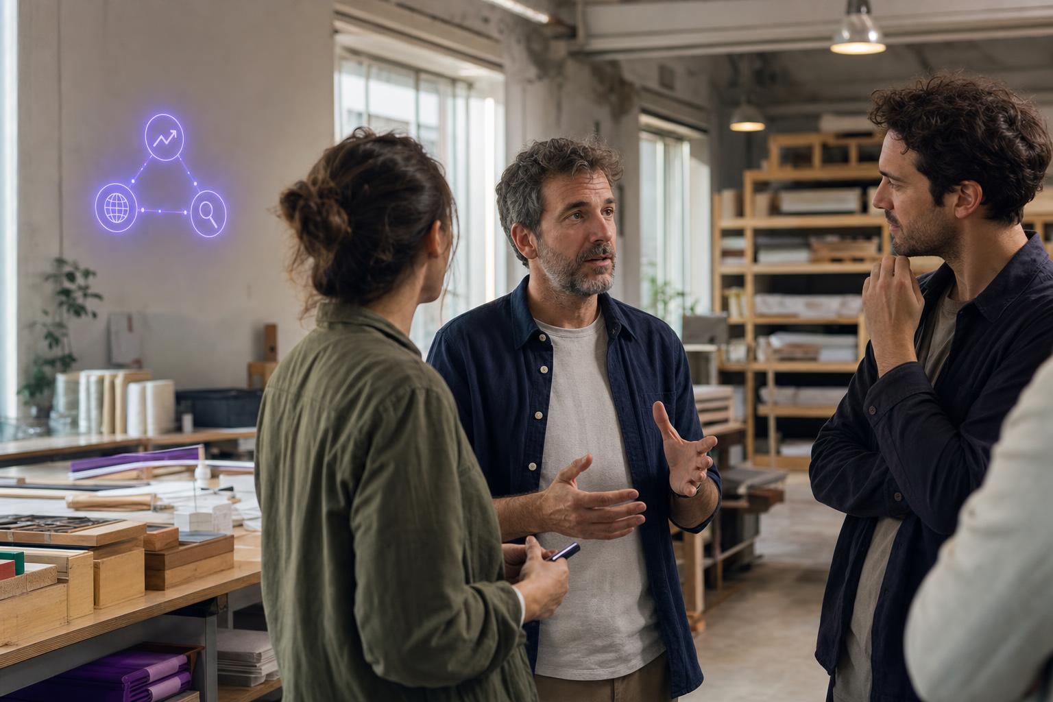Illustration editoriale — Le Mode IA de Google en France (T3 2026) : ce qui a changé ces 3 mois et ce que ça implique pour une PME