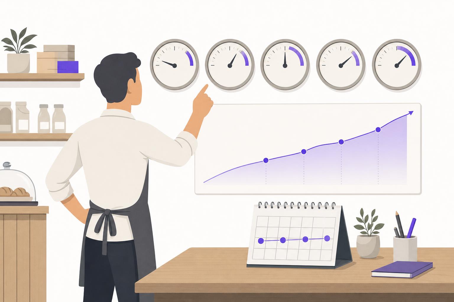 Illustration editoriale — Savoir si son SEO fonctionne : les 5 chiffres à suivre dans la Search Console (et à quel horizon)