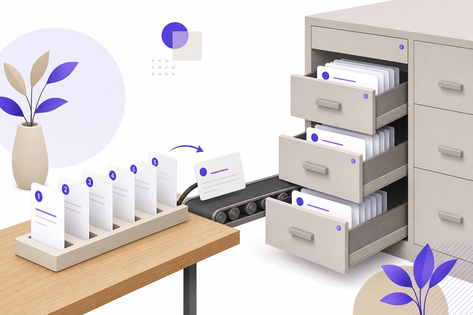 Illustration editoriale — Automatiser un CRM en PME : la méthode d’installation étape par étape pour ne plus perdre un contact