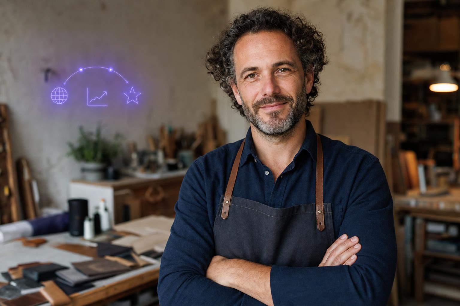 Illustration editoriale — Où en est la digitalisation des PME françaises à l'été 2026 : ce que font déjà vos concurrents pour récupérer des heures, et la décision à prendre ce mois-ci