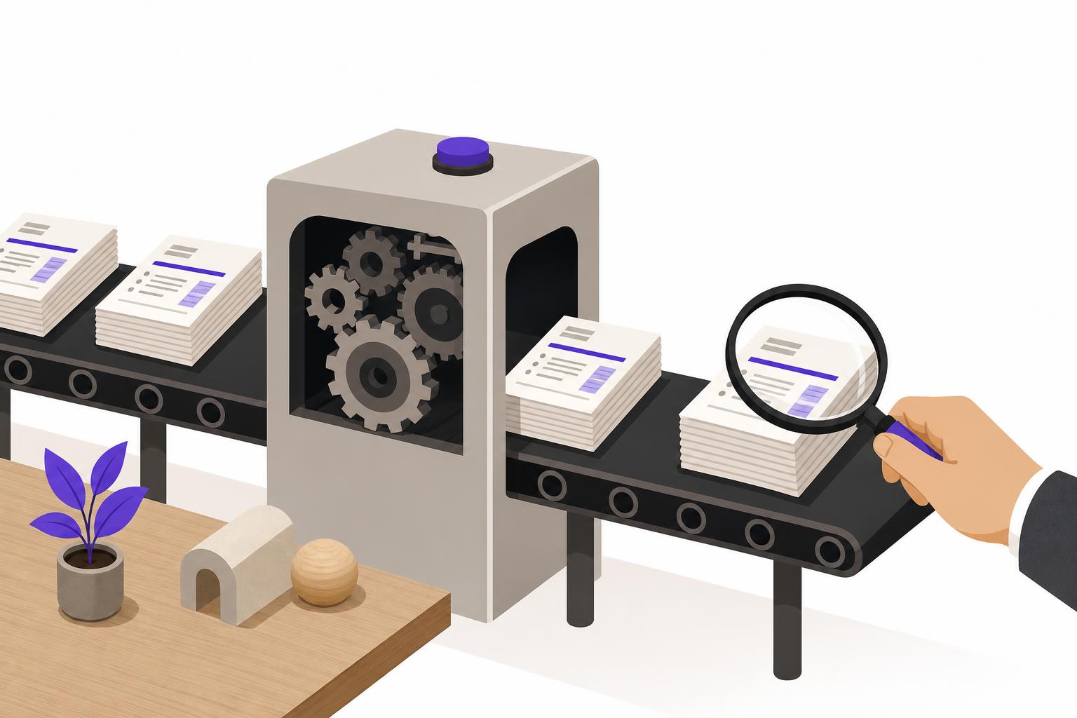 Illustration editoriale — Automatiser la paie et les tâches RH d’une PME : la méthode d’installation et ce qu’un système ne fait jamais à votre place