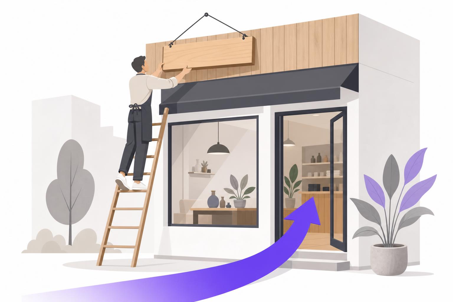 Illustration editoriale — Référencer un site sous WordPress : la méthode en 6 étapes pour une PME (et où sont les pièges)