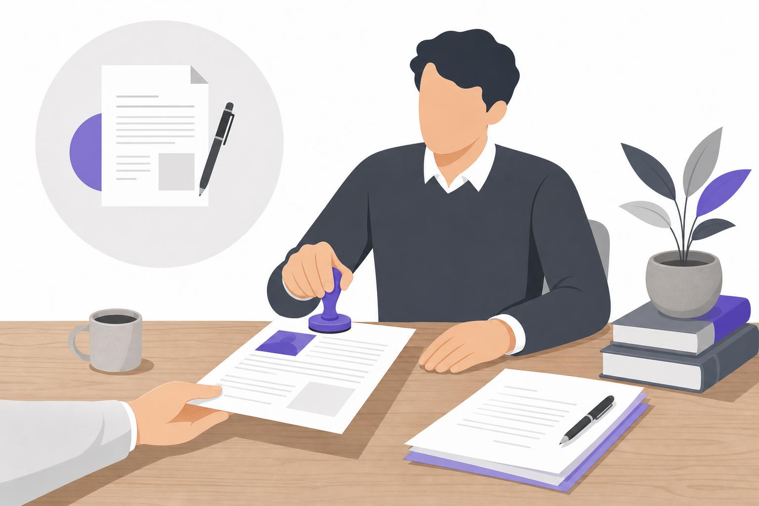 Illustration editoriale — Publier au nom du dirigeant en 2026 : jusqu’où va sa responsabilité quand un système ou un prestataire écrit à sa place