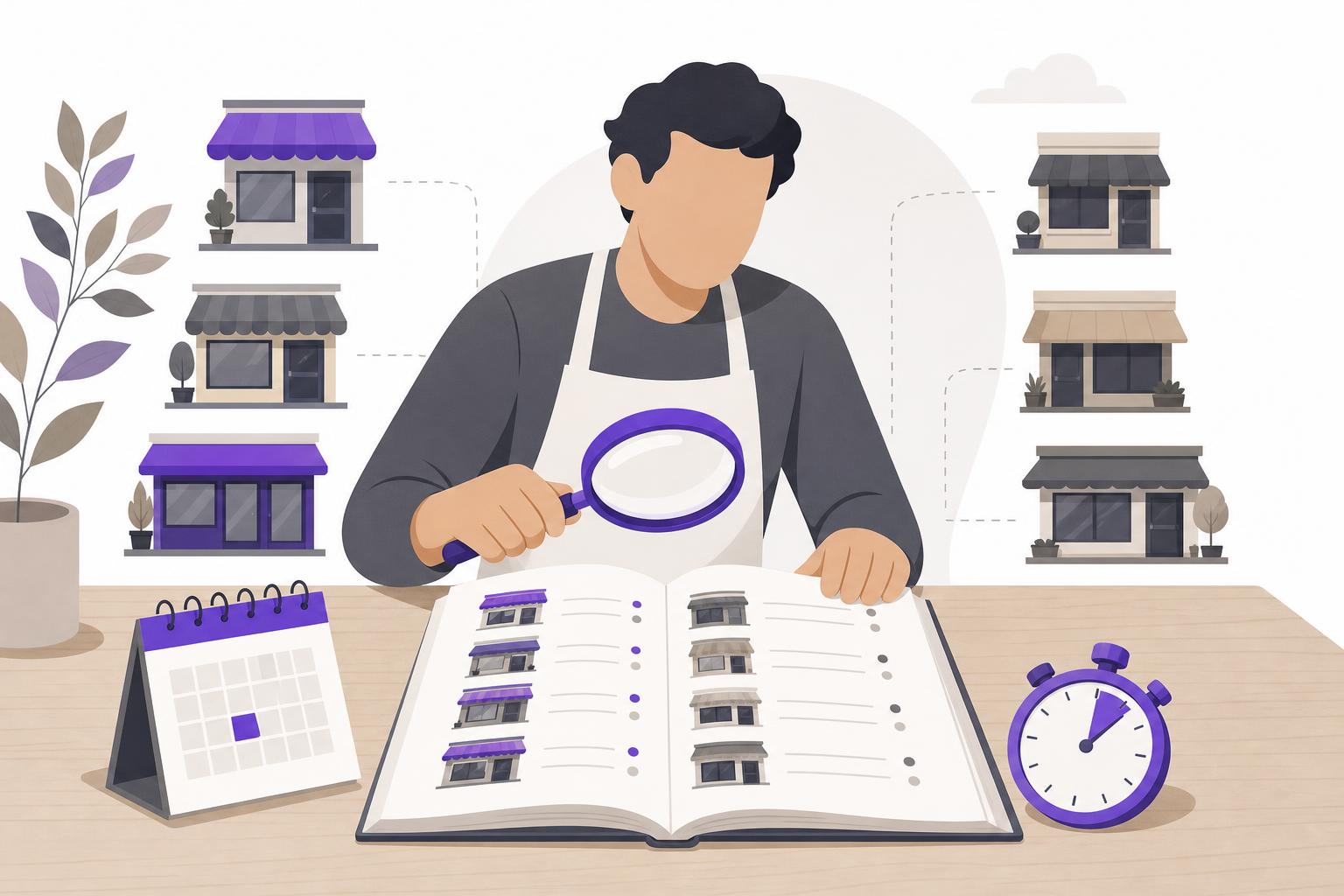 Illustration editoriale — Recherche sans IA en 2026 : les moteurs qui n’imposent pas de réponse générée, et 30 minutes par mois pour vérifier où votre PME apparaît vraiment