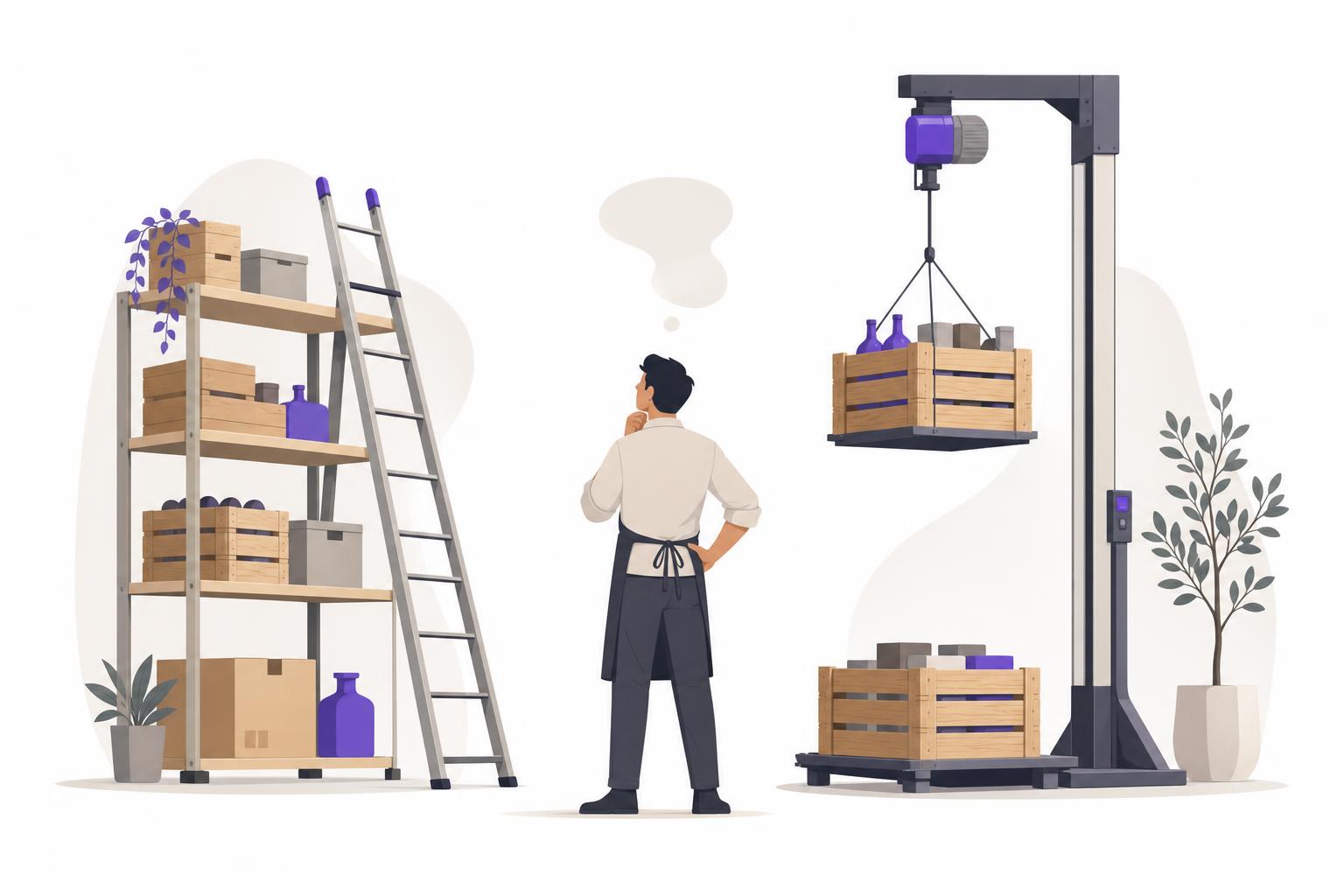 Illustration editoriale — Un outil de référencement acheté ou un système de visibilité possédé : ce que chaque option change pour une PME qui débute