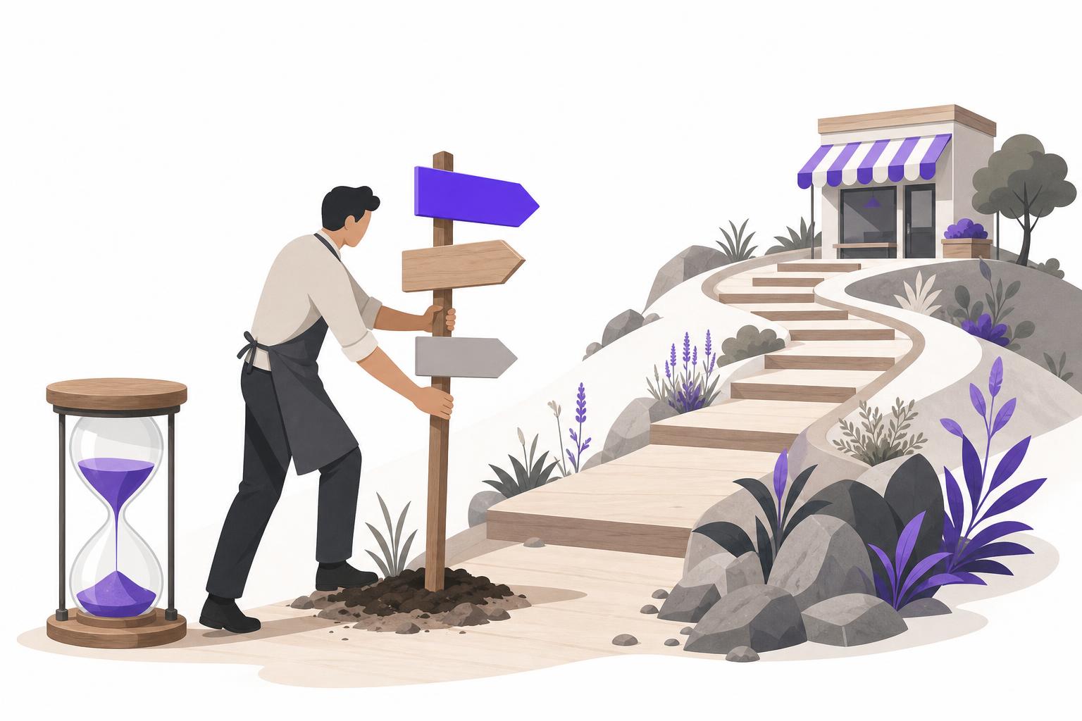 Illustration editoriale — Être visible sur le référencement organique : la méthode d’installation en 90 minutes pour une agence ou un prestataire B2B (S3)