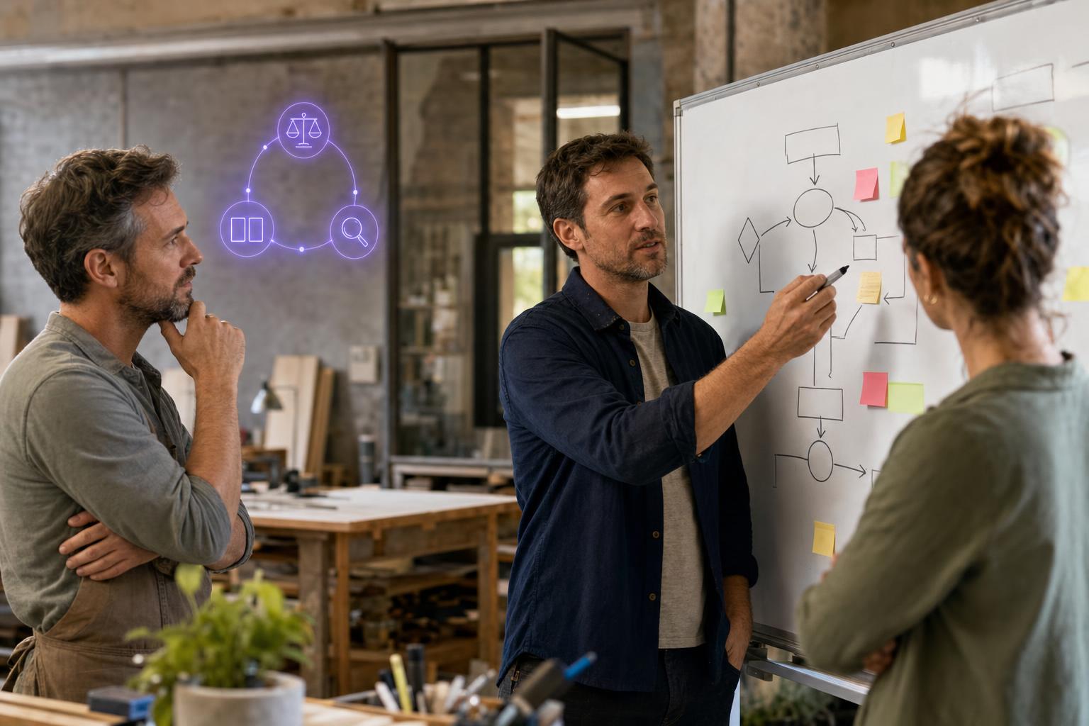 Illustration editoriale — Meilleur CRM pour une TPE en 2026 : lequel choisir vraiment (et quand un CRM ne suffit pas)