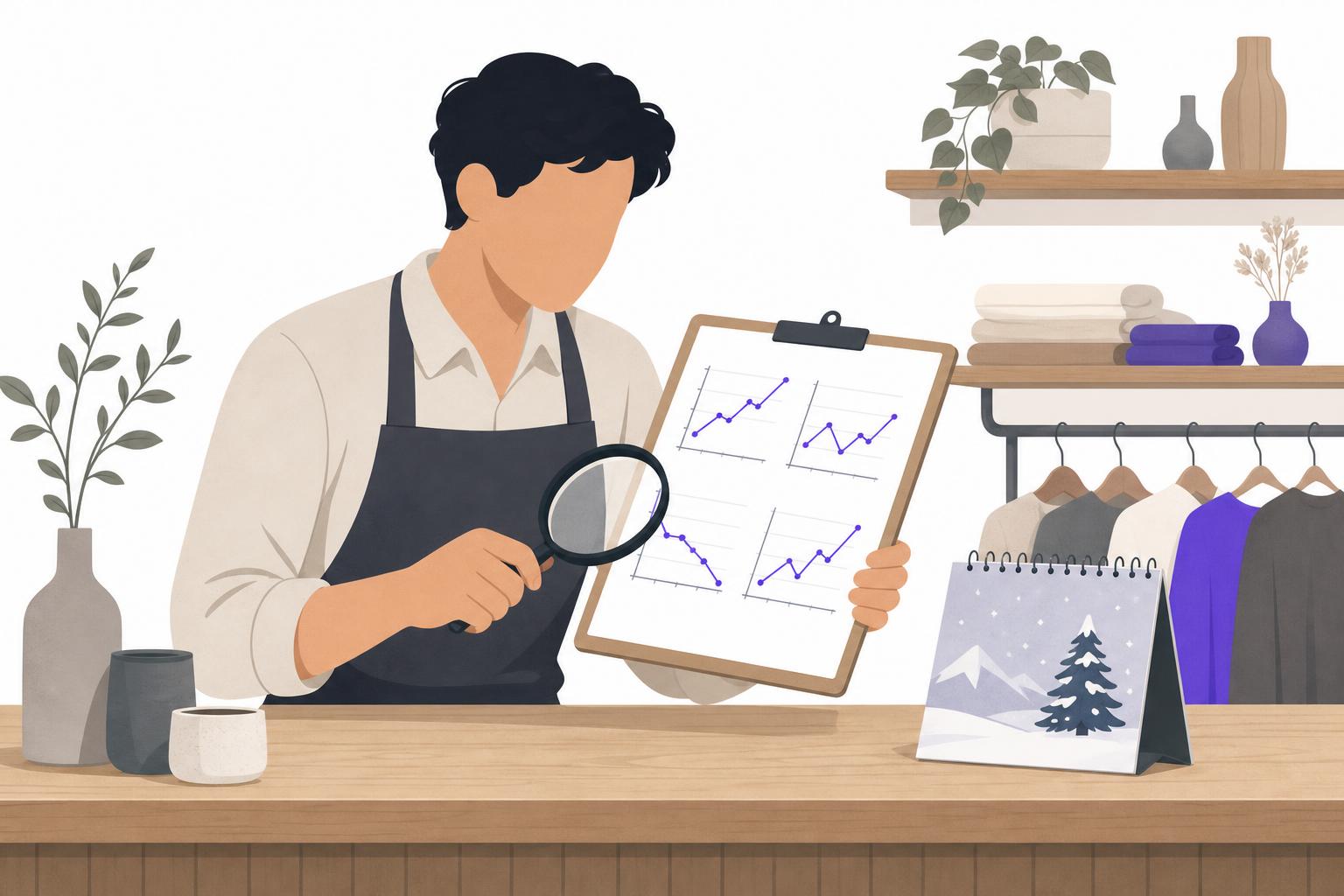 Illustration editoriale — Core update Google de l’hiver 2026 : les 4 chiffres à relever dans la Search Console pour savoir si votre PME a été touchée (et quand corriger)