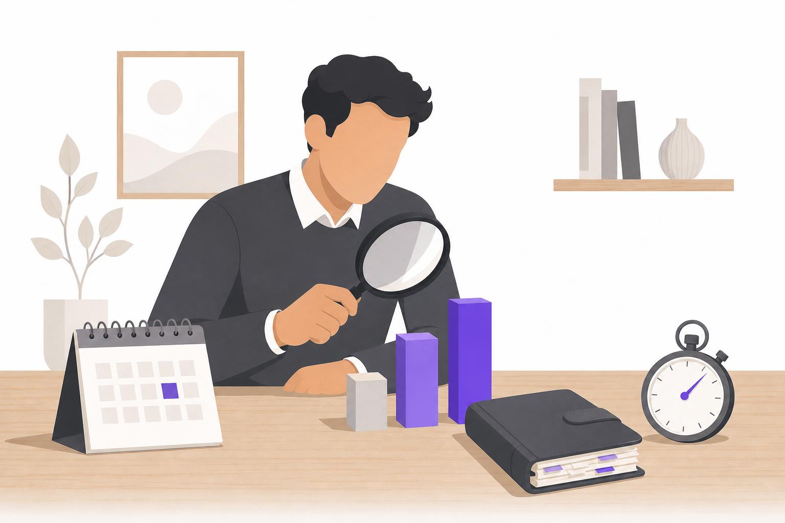 Illustration editoriale — Les 3 indicateurs qui disent si une délégation de visibilité travaille vraiment : ce qu’un dirigeant de PME vérifie avant de renouveler le contrat