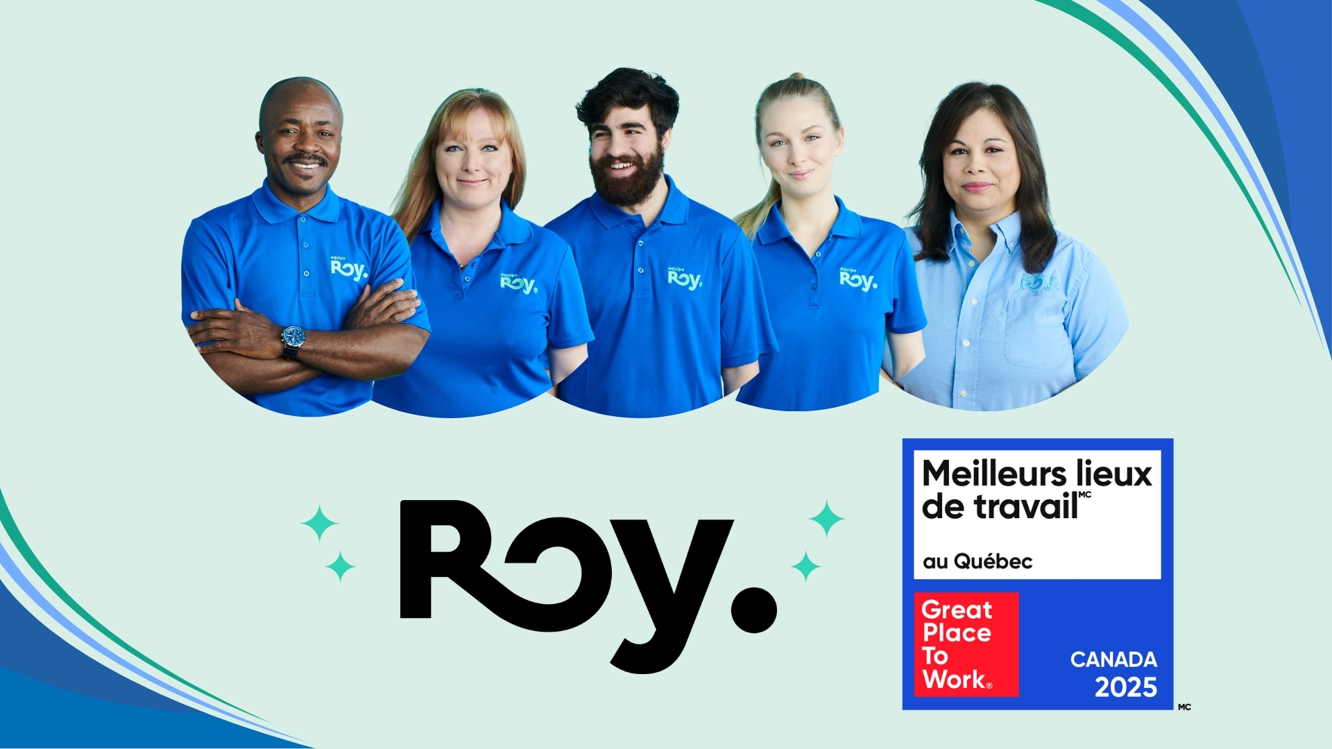 Roy. : Cinq années consécutives comme meilleur lieu de travail au Québec