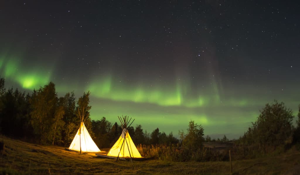 Auroras Boreales en Canadá