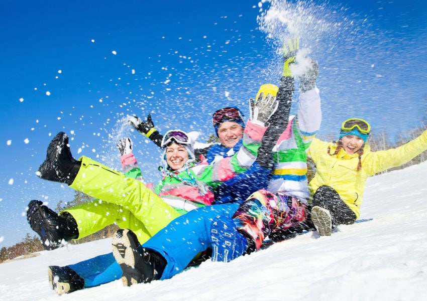 Disfrutar la nieve