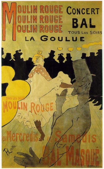 Poster Vintage Moulin Rouge